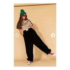 Dressed in LALA Gotta Go Barrel
Leg Harem Joggers